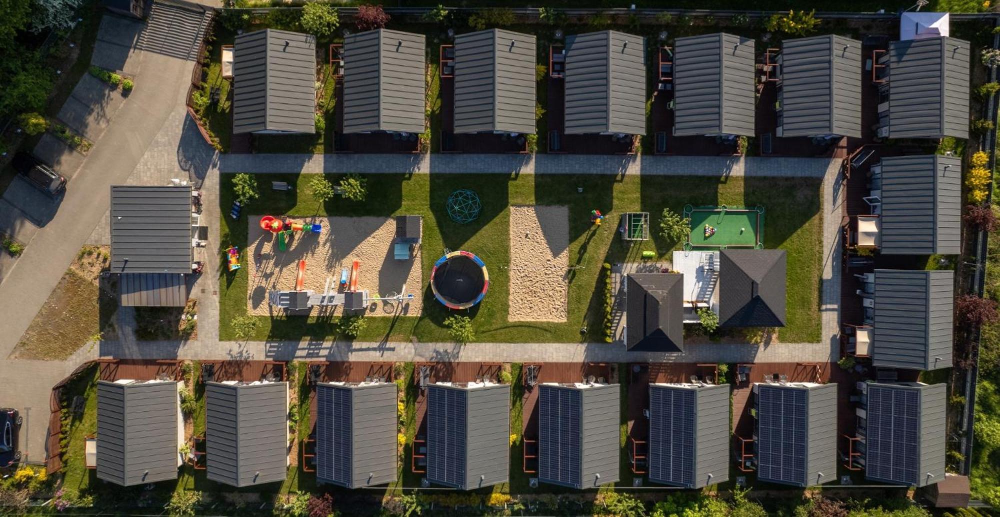 Domki Wsrod Jabloni Gąski Buitenkant foto